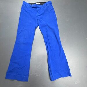 GAP Modern Boot Pants Women's Size 4 Blue Two-Way Stretch Flare Trouser Business